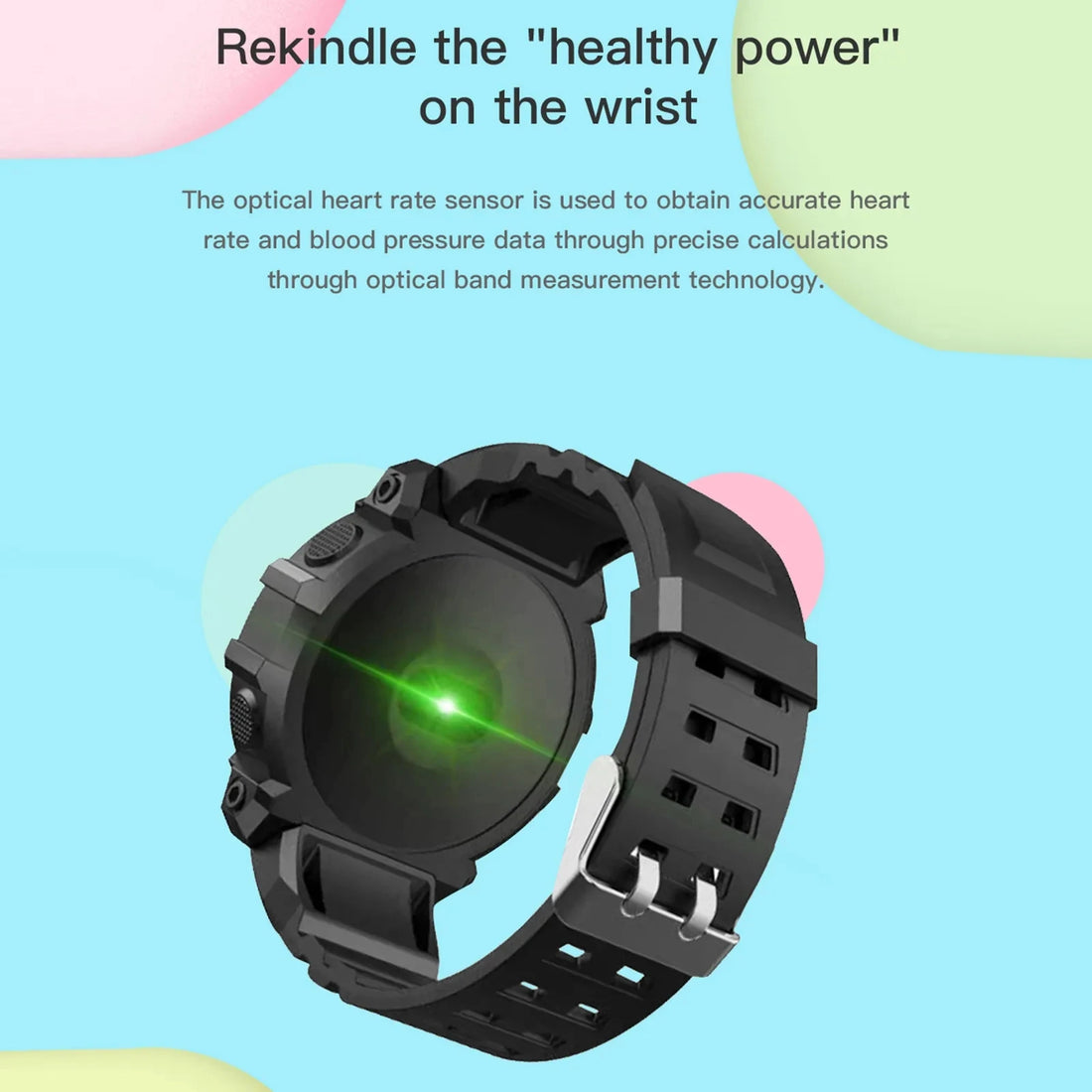 Smart Watch Multi Function Step Connected Smart Watch For Men And Women Suitable For IOS And Android